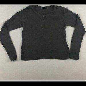 Used womans grey longsleeve